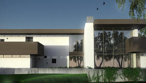 Visualisering av 2mannsbolig.