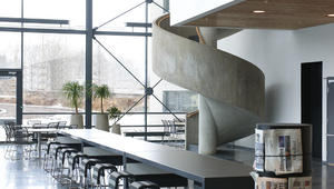 Vestibyle med samlingsbord Vestibyle med samlingsbord