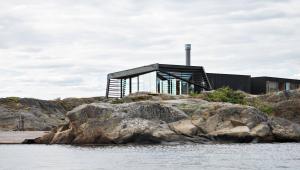 Bygg og terreng hytte lille aroya, cabin, ivar kvaal,