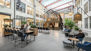 Rom i Rommet, kjøkkenhuset med mesaninetasje