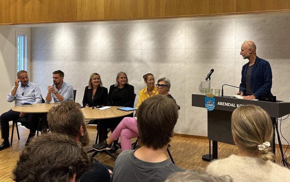 Opptak fra Arkitekturformiddagen på Arendalsuka