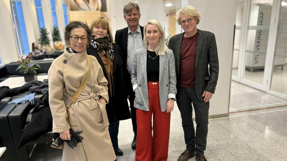 Arkitekturpolitisk nettverk møtte Kommunal- og distriktsdepartementet 12. desember 2023