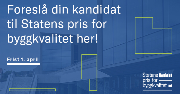 Hvilke bygg er best på klimatilpasning? Frist 1. april.