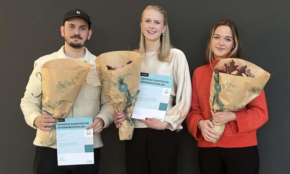 Statsbyggs Studentpris for interiørarkitektur 2023 