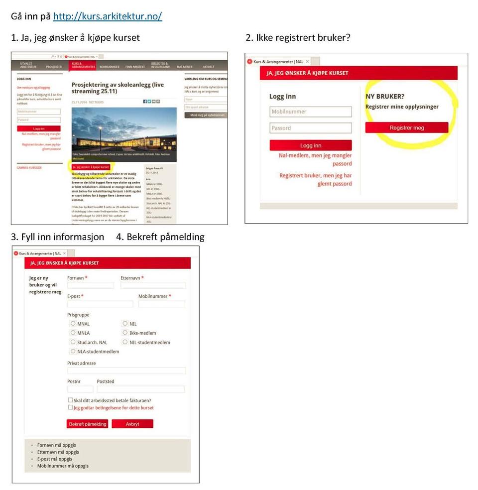 NAL streamer kurs, slik gjør du for å kjøpe tilgang