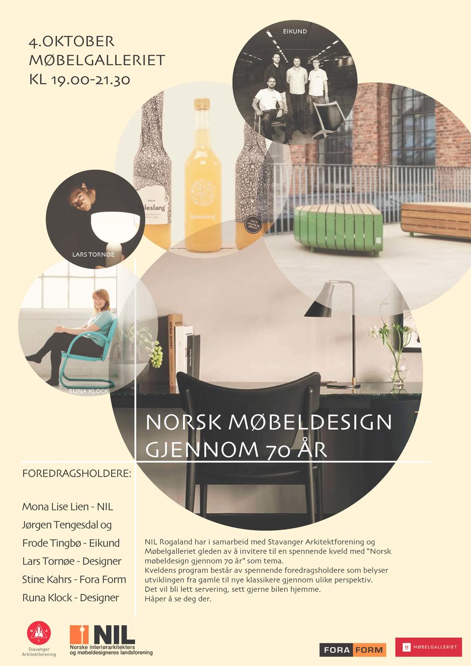 NIL Rogalandgruppen: Norsk møbeldesign gjennom 70 år